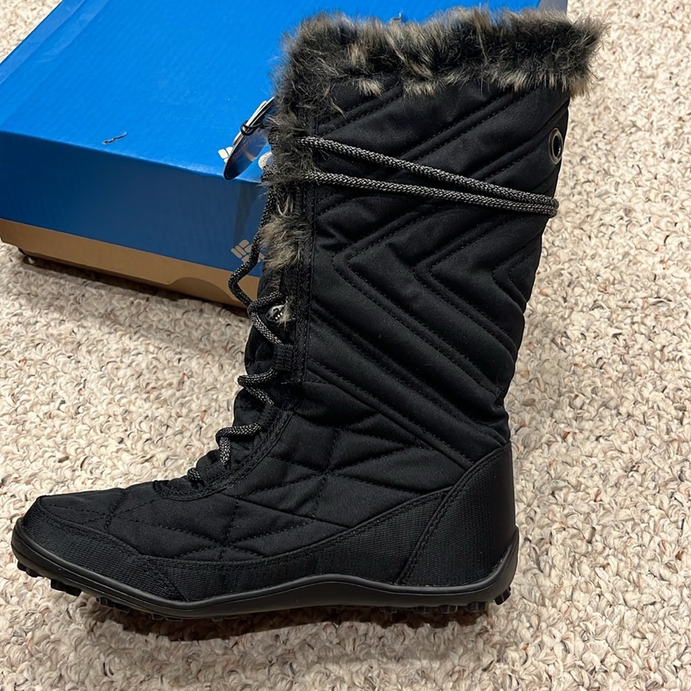 NEW Columbia Minx lll Mid Snow Winter Boots Women’s Sz 6.5 Waterproof Outdoor - Picture 5 of 7